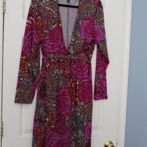Patterned Dress Size 3X by Snap Stretchy